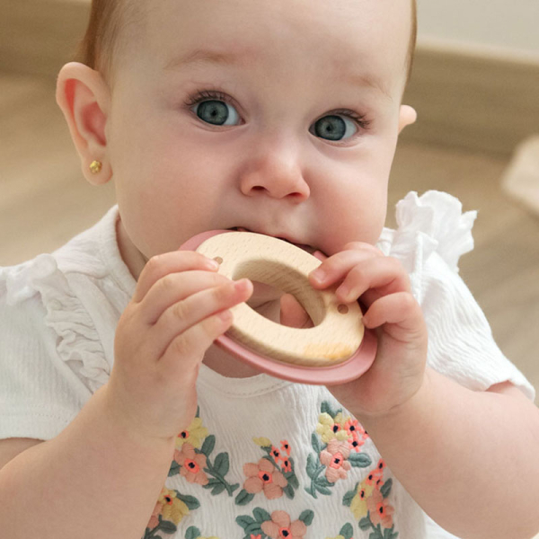 Μασητικό Kiokids Ecofriendly Bunny Pink 3236