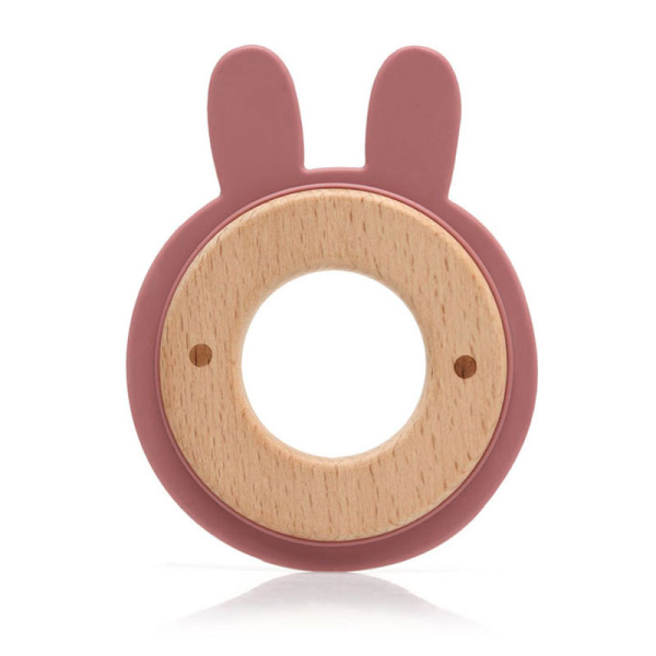 Μασητικό Kiokids Ecofriendly Bunny Pink 3236