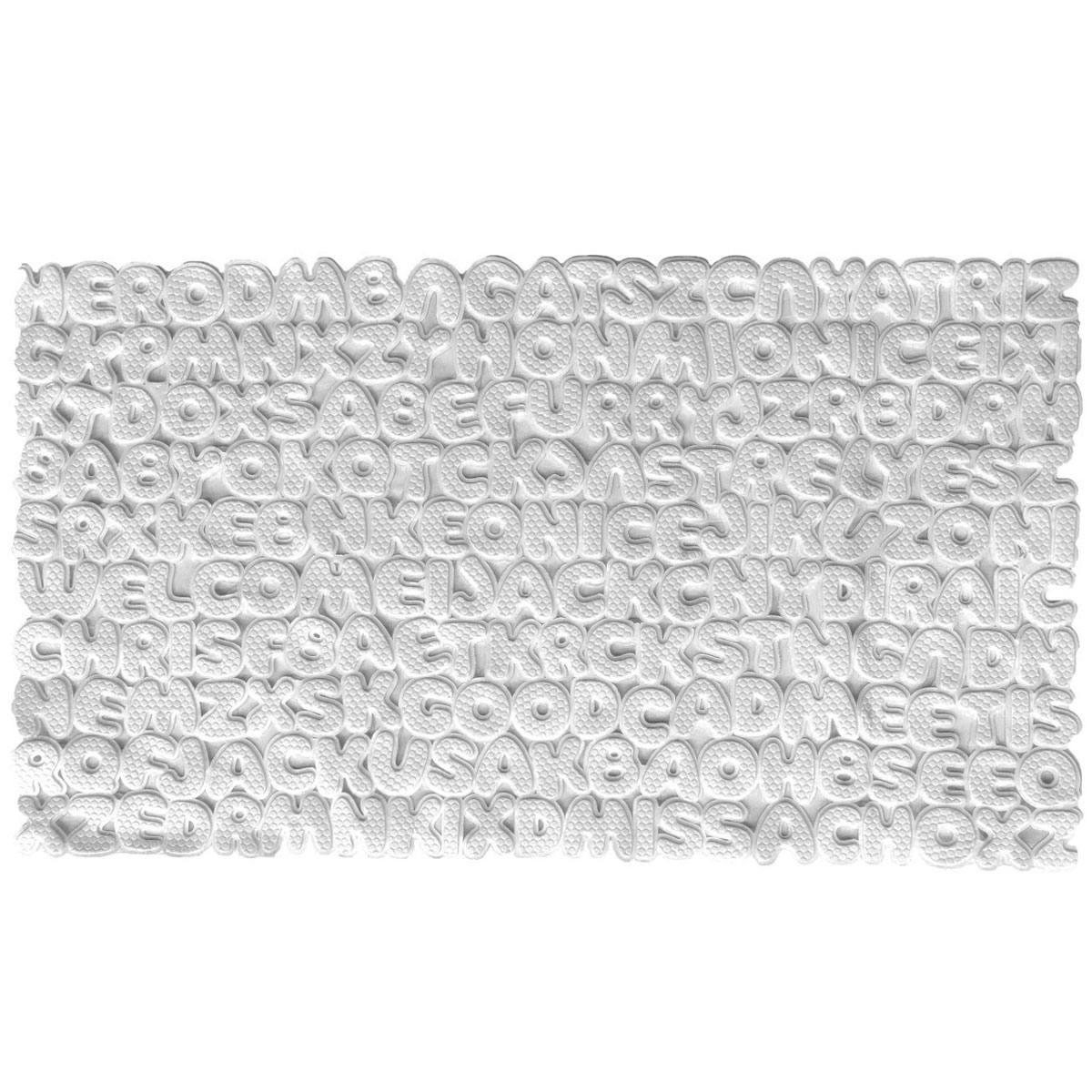 Αντιολισθητικό Πατάκι Μπανιέρας (39×69) San Lorentzo 1700101 White