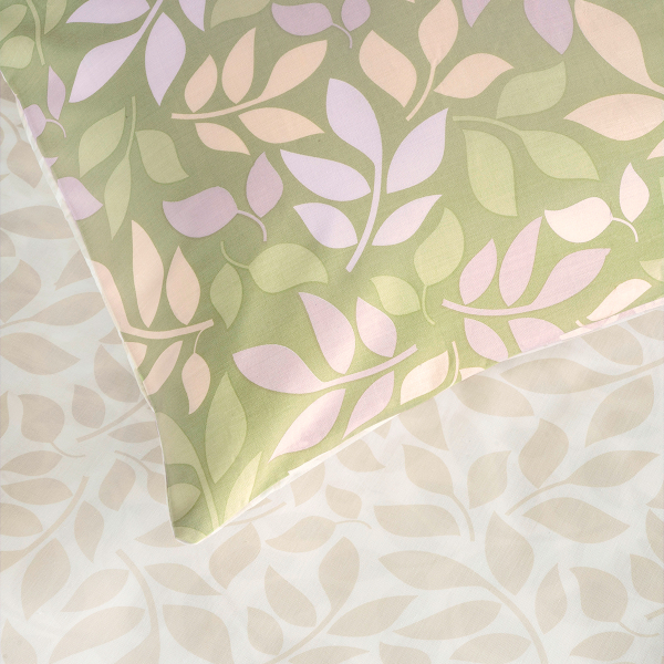 Κουβερλί Υπέρδιπλο (220x240) 2 Όψεων Kocoon Arbor Green