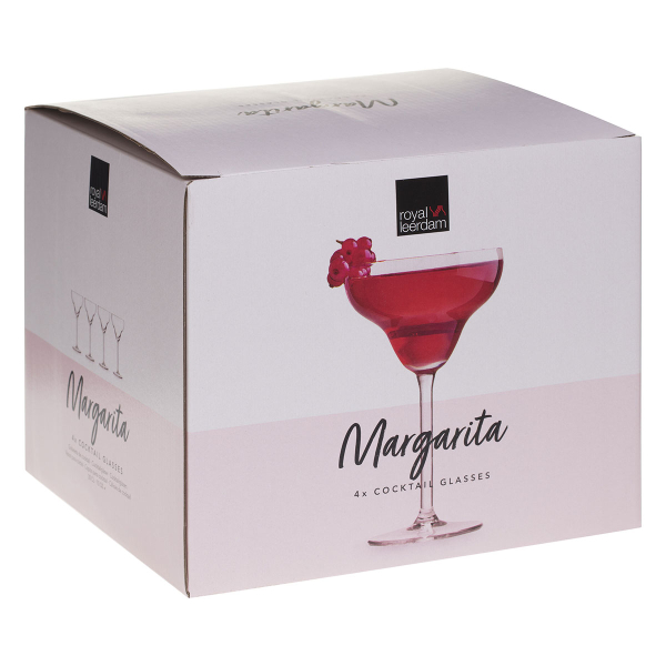 Ποτήρια Κοκτέιλ Μαργαρίτας 300ml (Σετ 4τμχ) S-D Margarita 154321