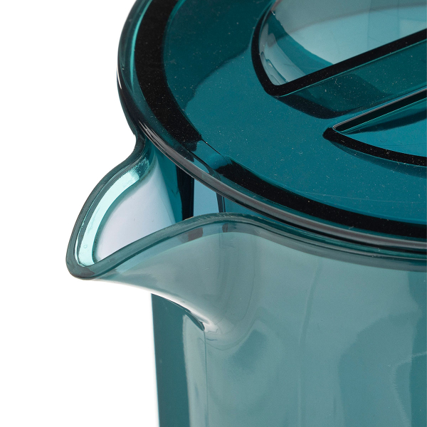 Κανάτα Νερού Με Καπάκι 1.95lt F-V Square Petrol 179791D