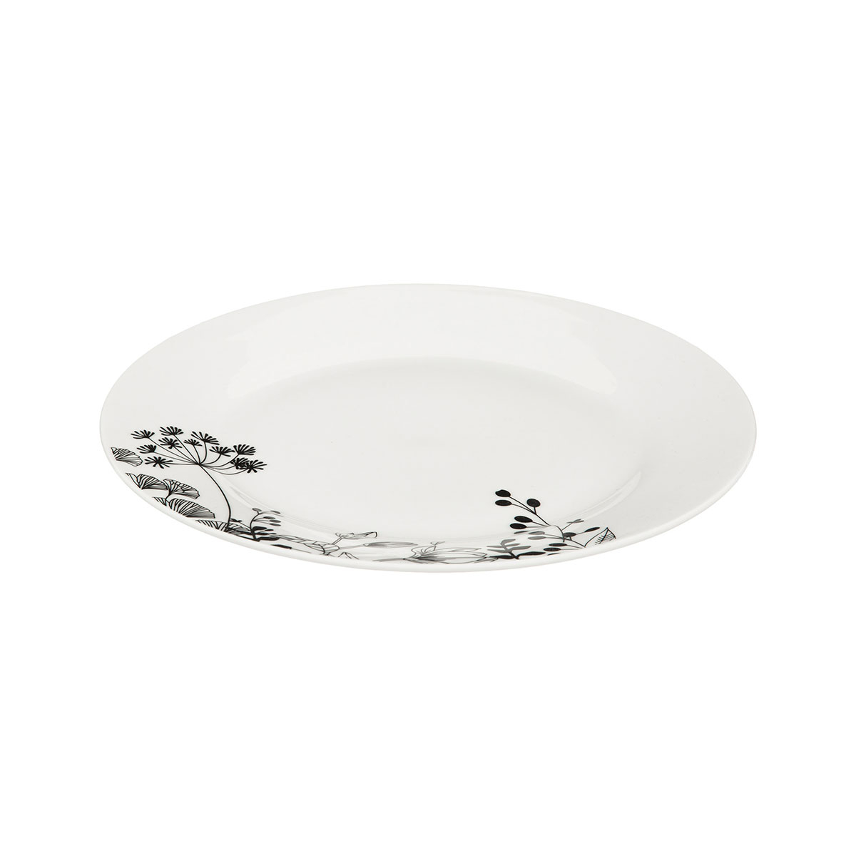Σετ Πιάτα 18Τμχ S-D White Floral 154916 Home Είδη Σερβιρίσματος Σερβίτσια Πιάτων & Spitishop