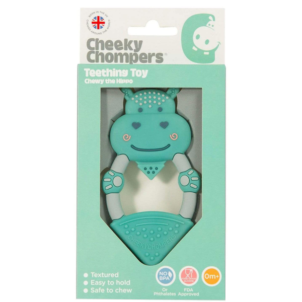 Μασητικό (6.5x11) Cheeky Chompers Chewy The Hippo