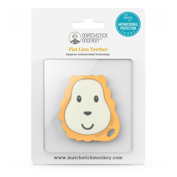 Μασητικό Matchstick Monkey Flat Face Teether Lion