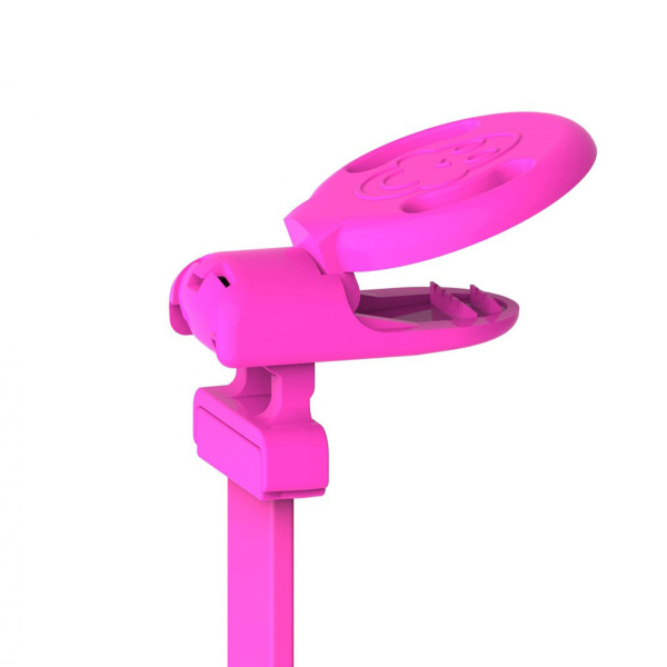 Κλιπ Πιπίλας/Μασητικού (Σετ 2τμχ) Matchstick Monkey Double Soother Clip Pink & Cool Grey