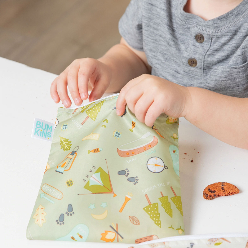 Σακουλάκι Φαγητού Επαναχρησιμοποιούμενο (18x18) Bumkins Camping