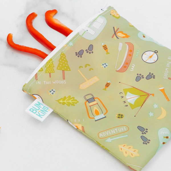 Σακουλάκι Φαγητού Επαναχρησιμοποιούμενο (18x18) Bumkins Camping