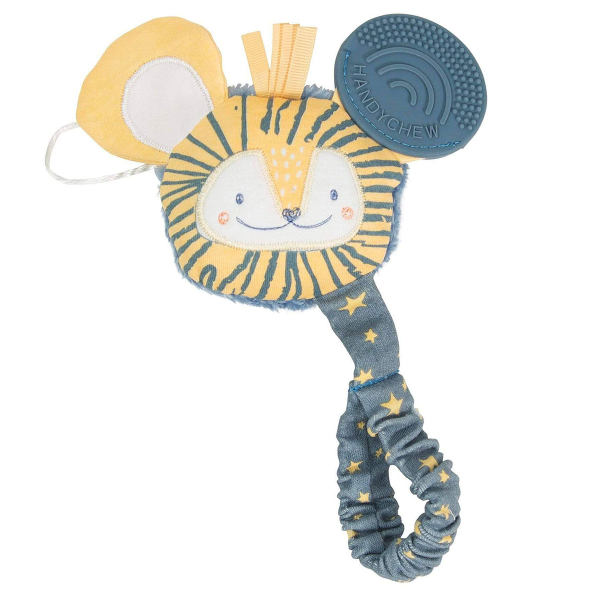 Μαλακό Παιχνίδι Με Ήχο + Μασητικό (14x20) Cheeky Chompers Lion