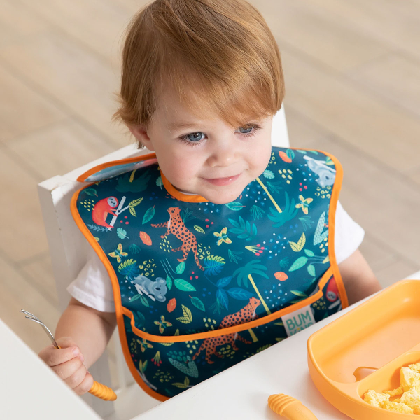 Σαλιάρα 6-24 Μηνών (25x22.8) Bumkins Jungle