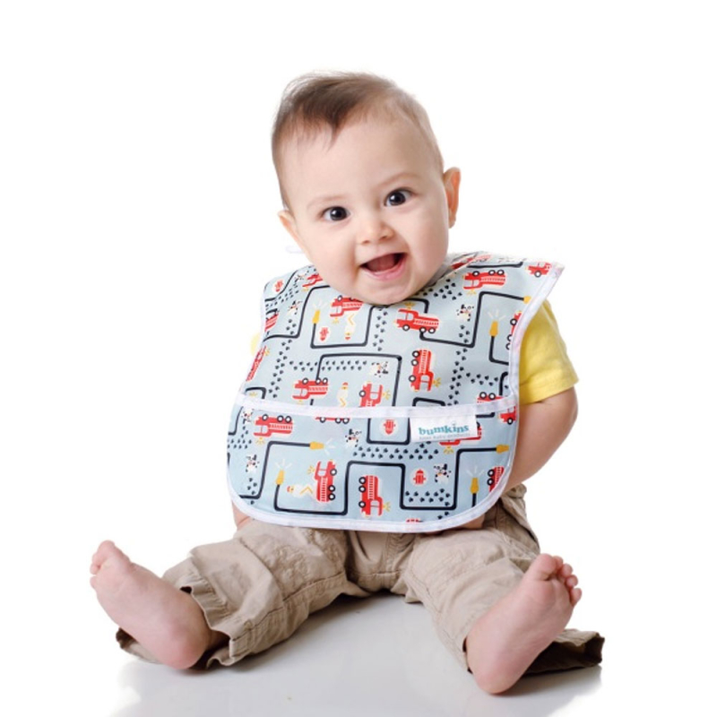 Σαλιάρα 6-24 Μηνών (25x22.8) Bumkins Fire Engine