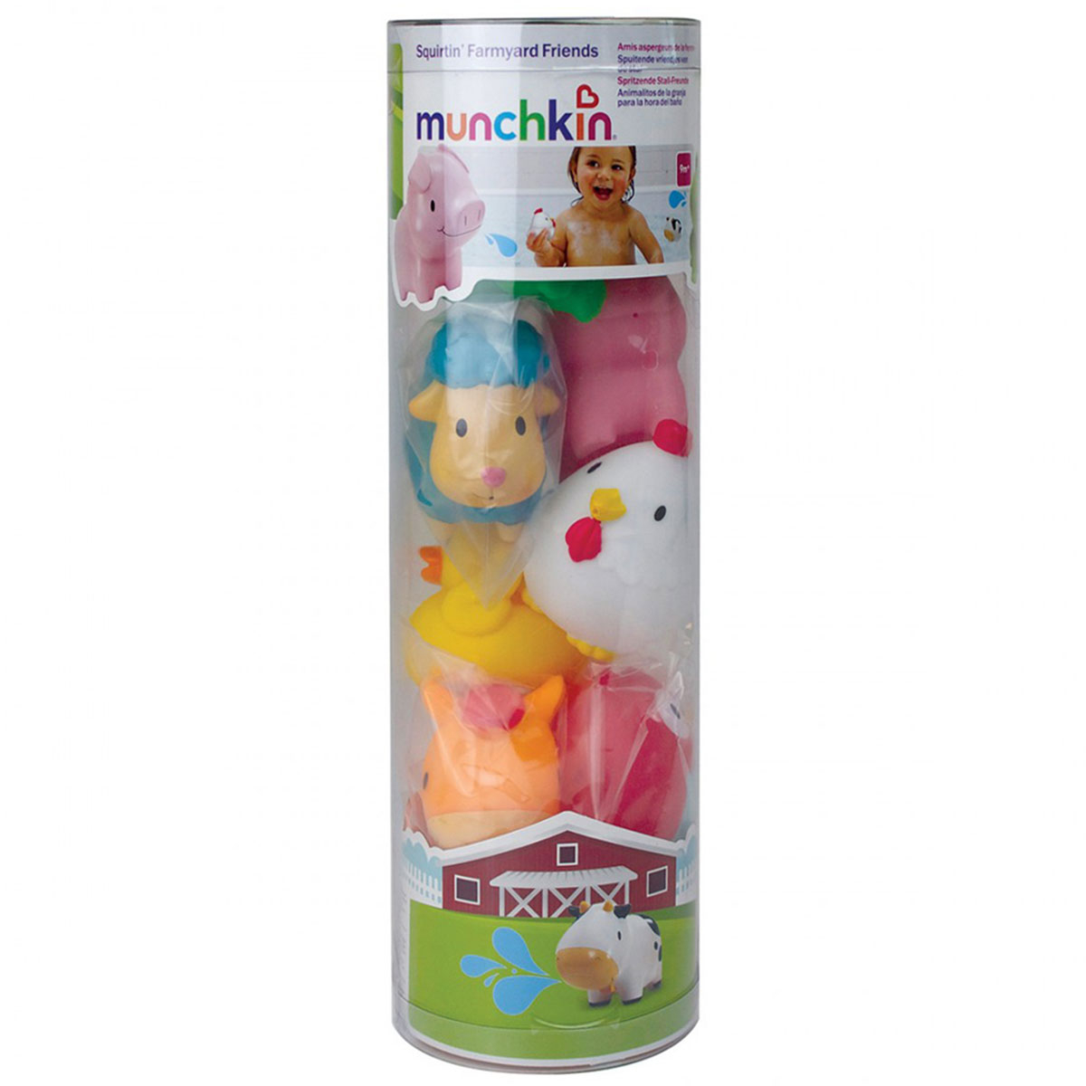Παιχνίδια Μπάνιου (Σετ 8Τμχ) Munchkin Farm Bath Squirts Home Spitishop