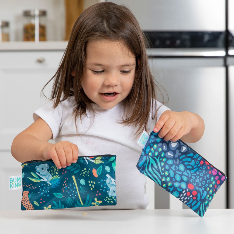 Σακουλάκια Φαγητού Επαναχρησιμοποιούμενα (Σετ 2τμχ 18x9) Bumkins All Together Now