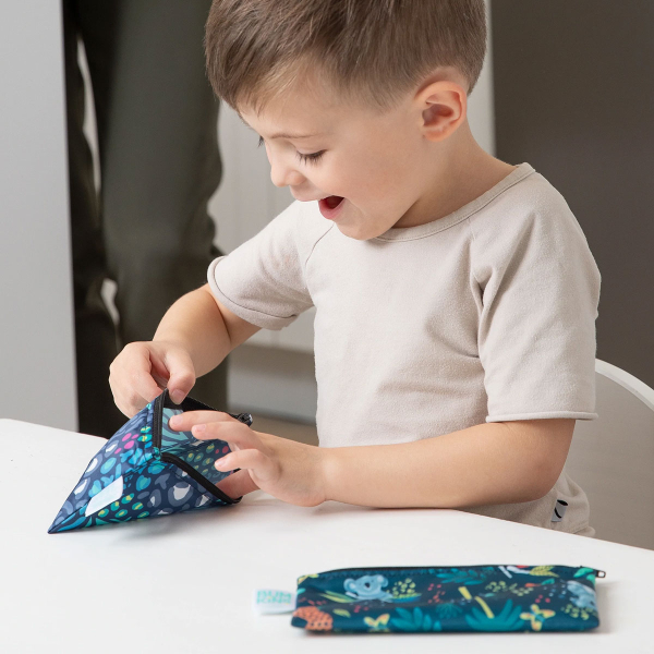 Σακουλάκια Φαγητού Επαναχρησιμοποιούμενα (Σετ 2τμχ 18x9) Bumkins All Together Now