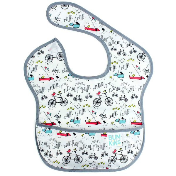 Σαλιάρα 6-24 Μηνών (25x22.8) Bumkins Urban Bird