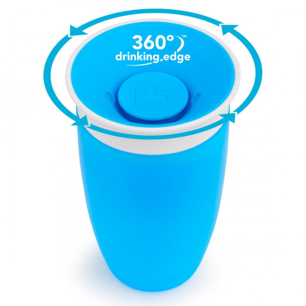 Ποτήρι Εκπαιδευτικό 296ml Munchkin Miracle Sippy Cup Blue