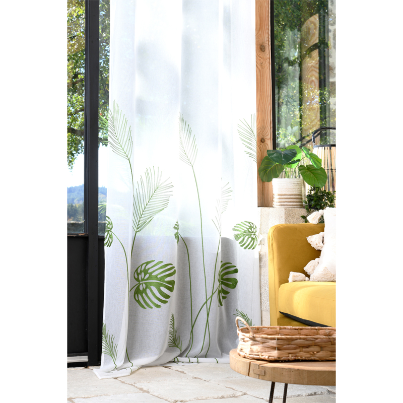 Κουρτίνα (140x260) Με Τρουκς S-F Taman Vert R6B679004VL