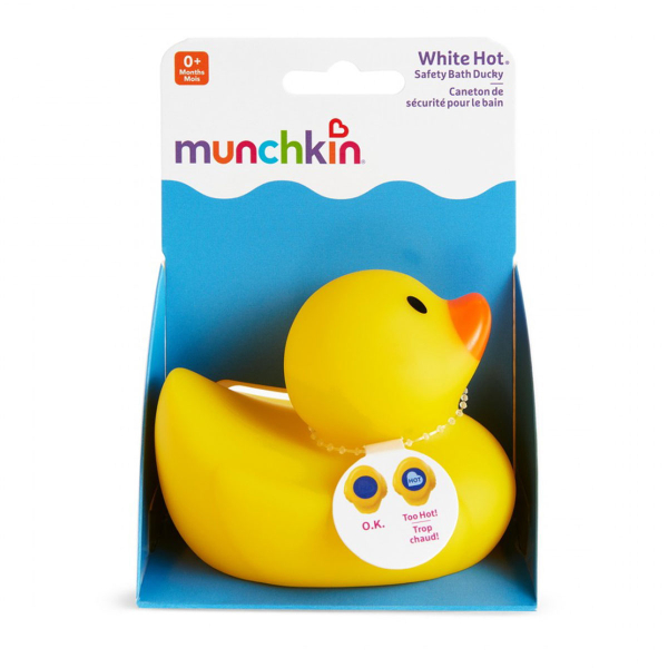 Παιχνίδι Μπάνιου Με Ένδειξη Θερμοκρασίας Munchkin Safety Duck
