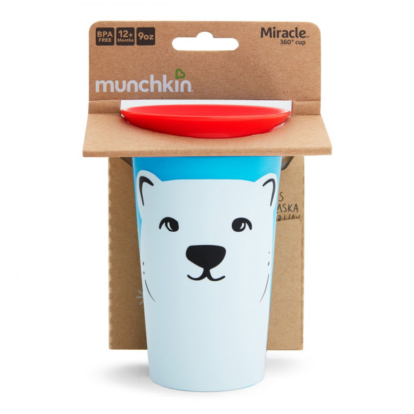 Ποτήρι Εκπαιδευτικό 296ml Munchkin Miracle Trainer Cup Polar Bear