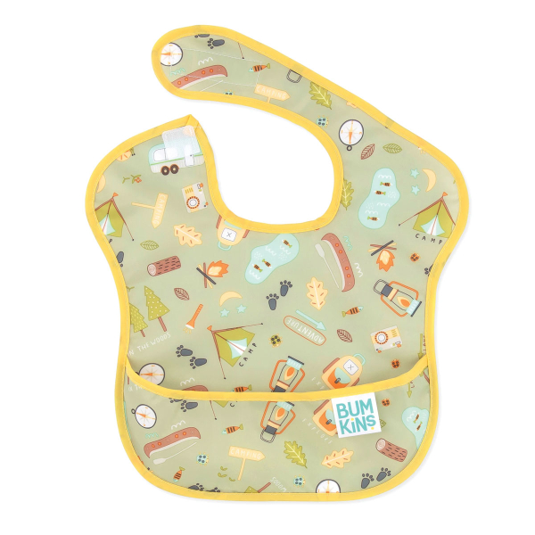 Σαλιάρα 6-24 Μηνών (25x22.8) Bumkins Camping