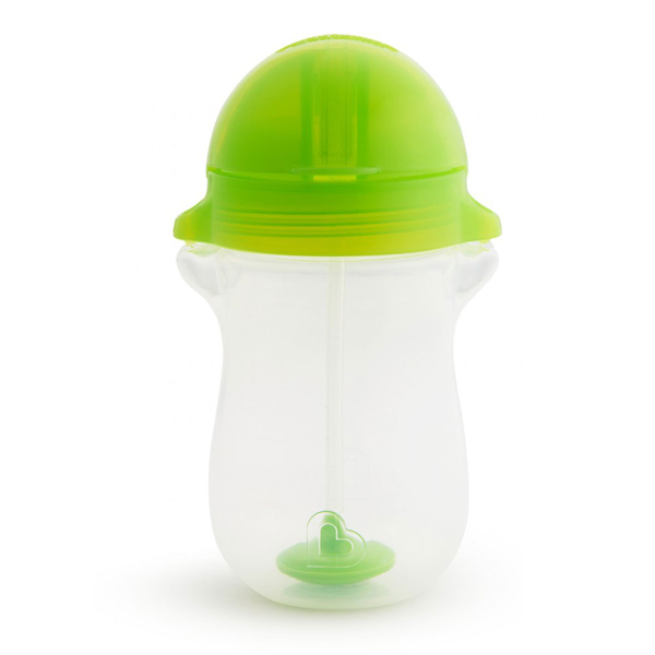 Ποτήρι Εκπαιδευτικό 296ml Με Καλαμάκι Munchkin Tip N Sip Tall Green