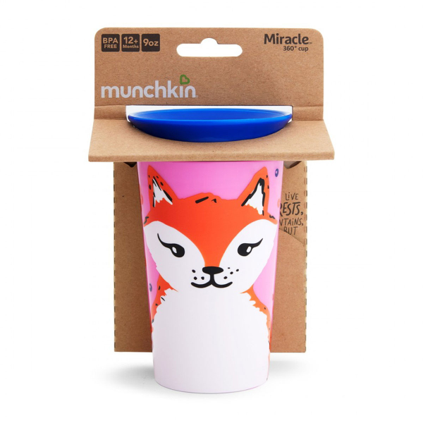 Ποτήρι Εκπαιδευτικό 296ml Munchkin Miracle Sippy Cup Fox