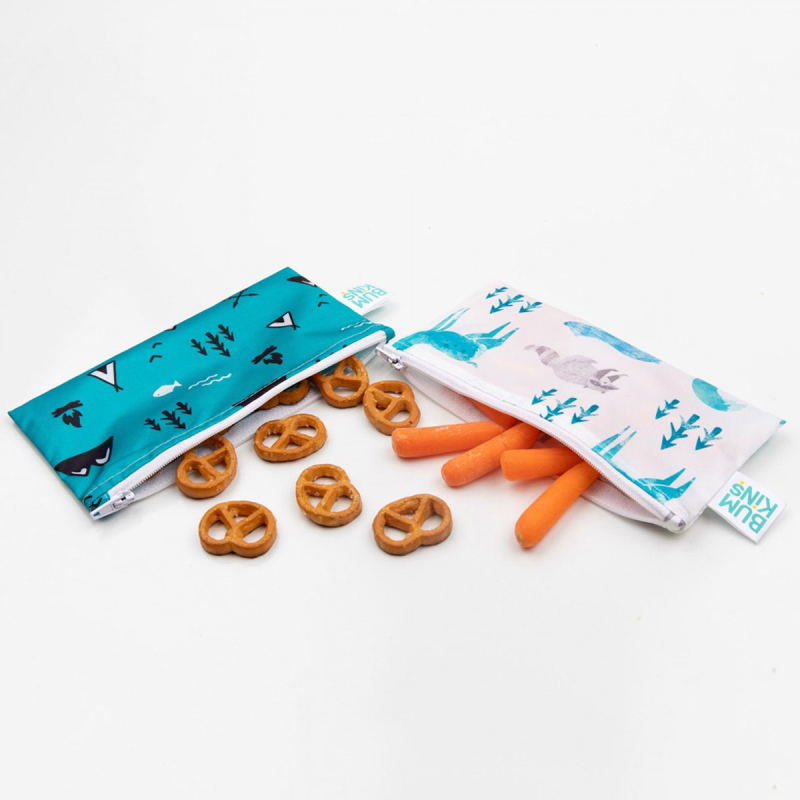 Σακουλάκια Φαγητού Επαναχρησιμοποιούμενα (Σετ 2τμχ 18x9) Bumkins Boys