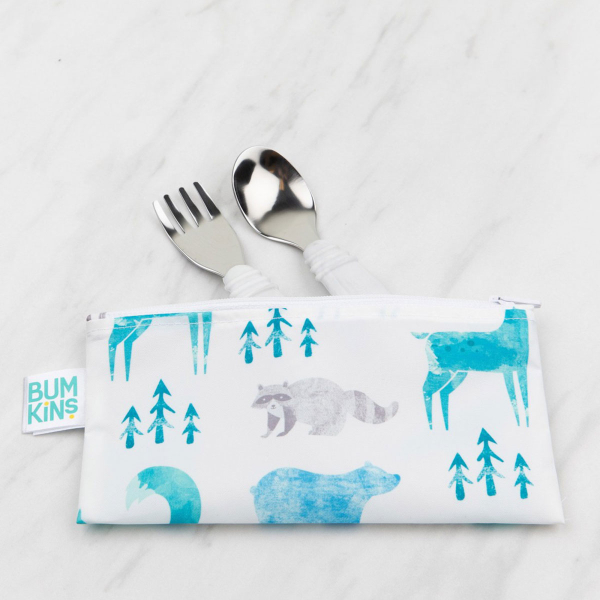 Σακουλάκια Φαγητού Επαναχρησιμοποιούμενα (Σετ 2τμχ 18x9) Bumkins Boys