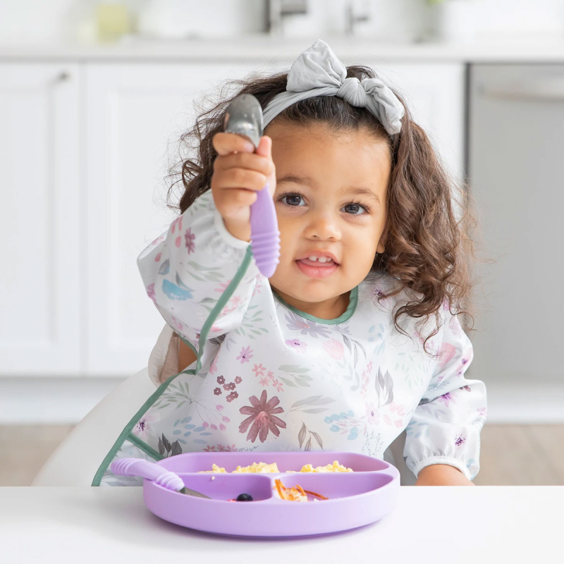 Σαλιάρα Με Μανίκια 6-24 Μηνών (35x33) Bumkins Floral