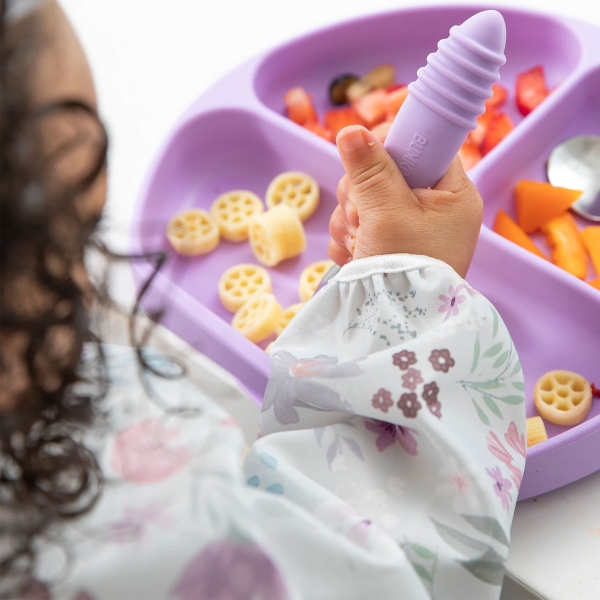 Σαλιάρα Με Μανίκια 6-24 Μηνών (35x33) Bumkins Floral