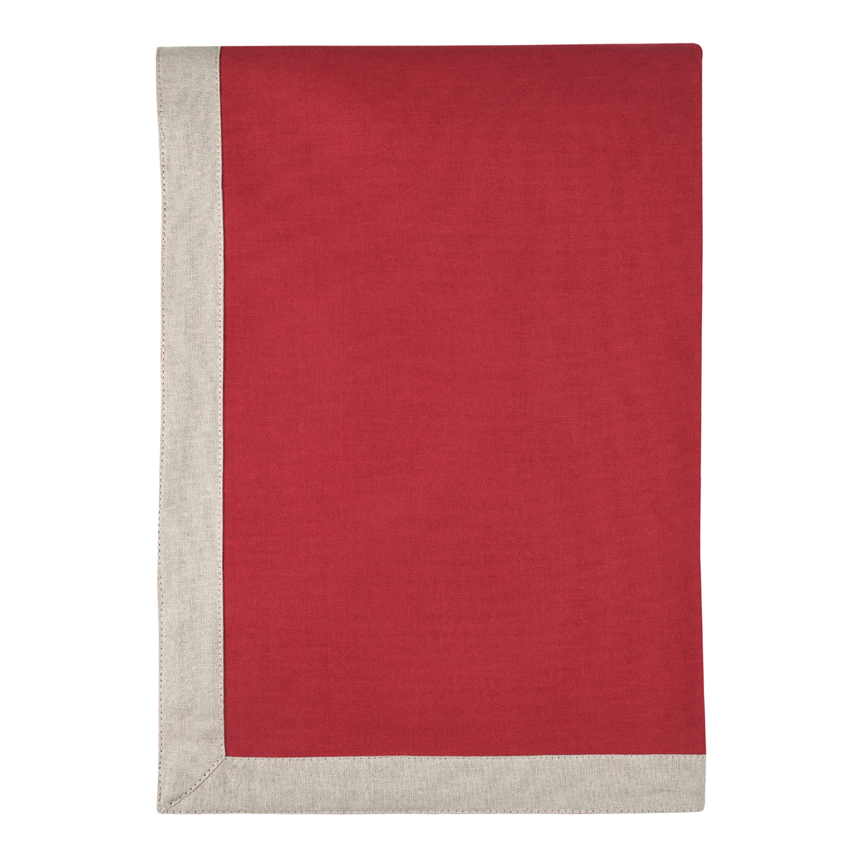 Τραπεζομάντηλο (140X200) S-F Duo Rouge Lin N17B761041 Home Λευκά Είδη Κουζίνας & Τραπεζαρίας Τραπεζομάντηλα Spitishop