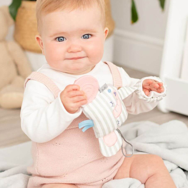 Παιχνίδι Δραστηριότητας Με Ήχο + Μασητικό (14x20) Cheeky Chompers Elephant