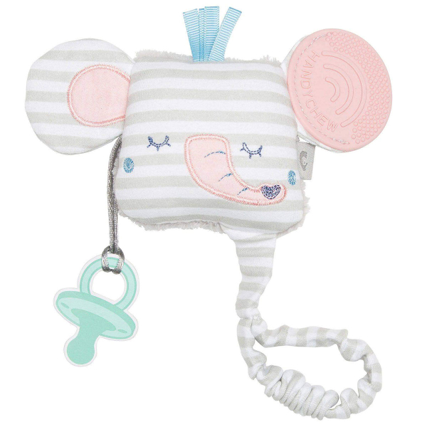 Παιχνίδι Δραστηριότητας Με Ήχο + Μασητικό (14x20) Cheeky Chompers Elephant