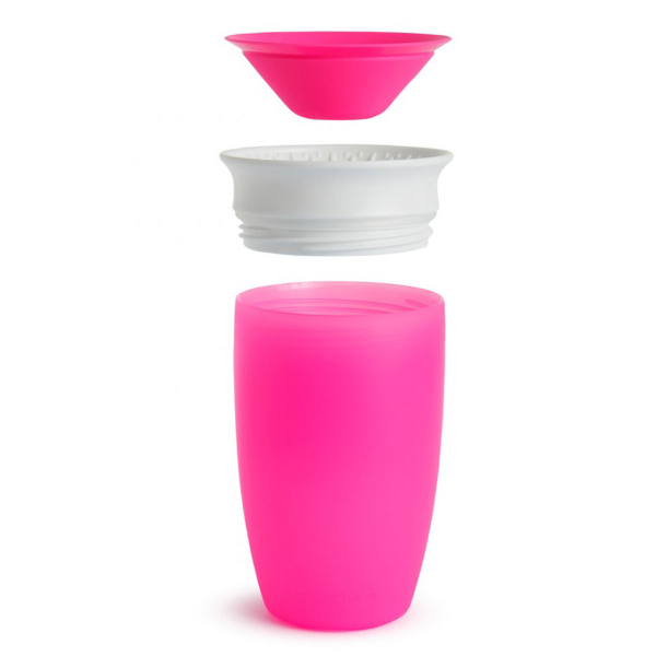 Ποτήρι Εκπαιδευτικό 296ml Munchkin Miracle Sippy Cup Pink