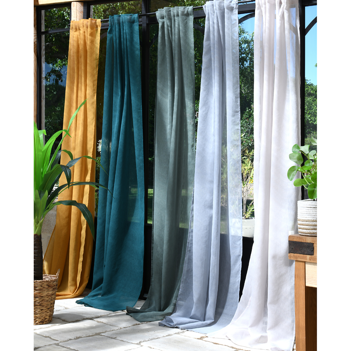 Κουρτίνα (140X260) με Τιράντες Τρέσα S-F Derby Anthracite R6B381003Vl Home Κουρτίνες Σαλονιού Spitishop