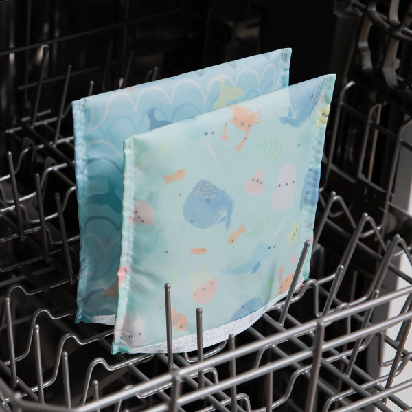 Σακουλάκι Φαγητού Επαναχρησιμοποιούμενο (18x18) Bumkins Ocean Life