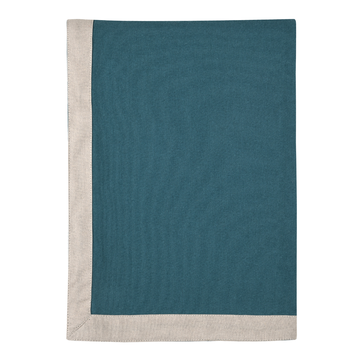 Τραπεζομάντηλο (140X240) S-F Duo Petrole Lin N11B761251 Home Λευκά Είδη Κουζίνας & Τραπεζαρίας Τραπεζομάντηλα Spitishop