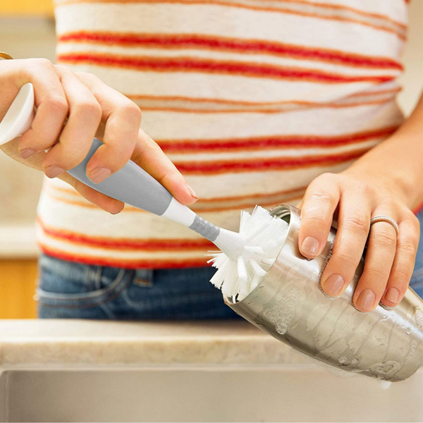 Βούρτσα Καθαρισμού Για Μπιμπερό & Θηλές Munchkin Bristle Grey