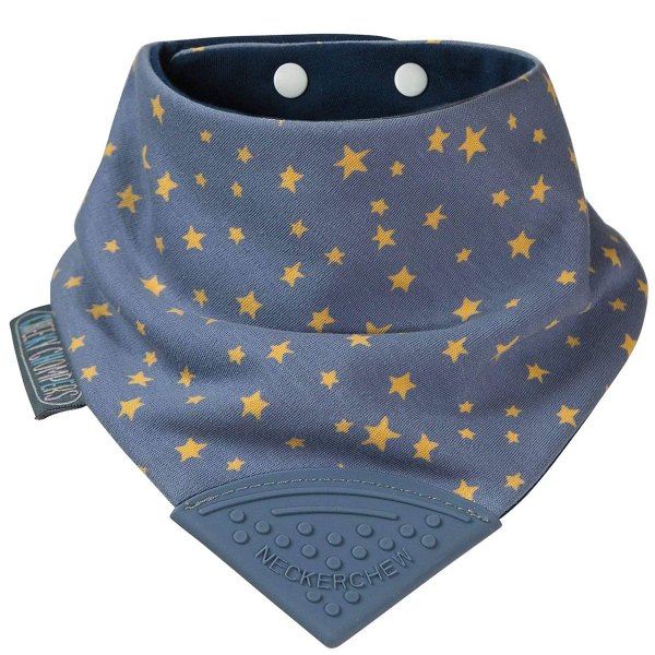 Σαλιάρα - Μπαντάνα Με Μασητικό 2-24 Μηνών Cheeky Chompers Stars