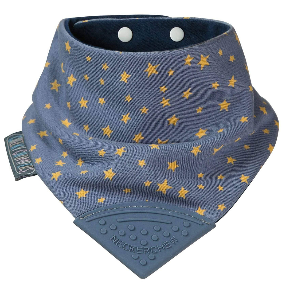 Σαλιάρα - Μπαντάνα Με Μασητικό 2-24 Μηνών Cheeky Chompers Stars φωτογραφία