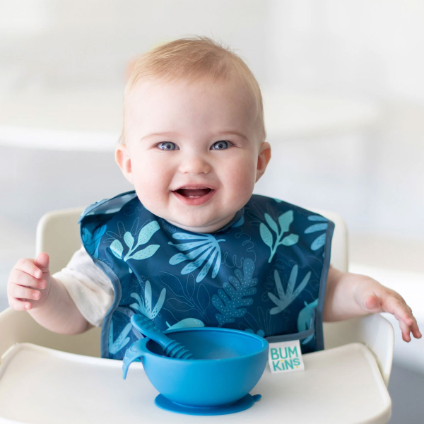 Σαλιάρες 6-24 Μηνών (Σετ 3τμχ) Bumkins Boy Dino