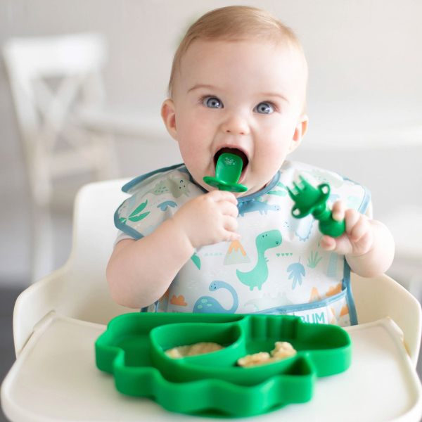 Σαλιάρες 6-24 Μηνών (Σετ 3τμχ) Bumkins Boy Dino