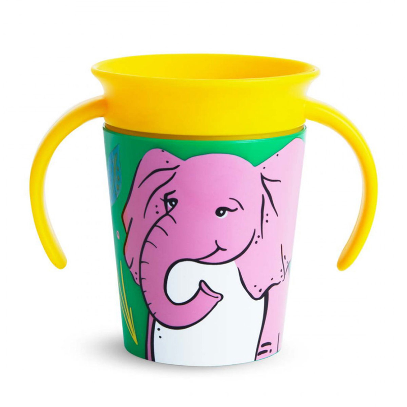 Ποτήρι Εκπαιδευτικό 177ml Munchkin Miracle Trainer Cup Elephant