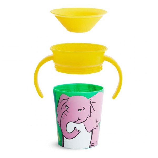 Ποτήρι Εκπαιδευτικό 177ml Munchkin Miracle Trainer Cup Elephant
