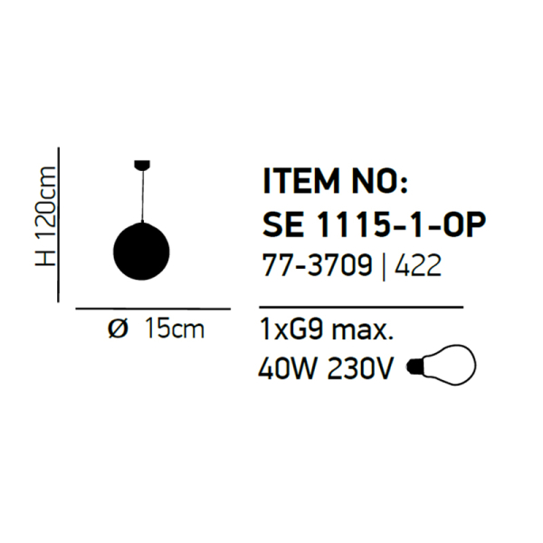 Φωτιστικό Οροφής Μονόφωτο Homelighting Alessia 77-3709 Chrome
