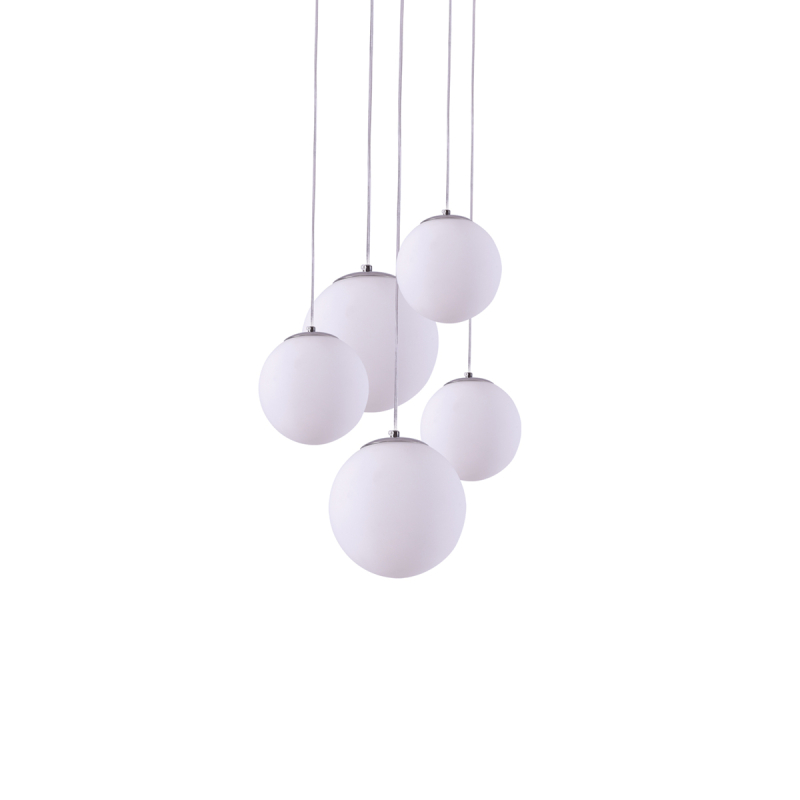 Φωτιστικό Οροφής Πολύφωτο Homelighting Alessia 77-3715 White