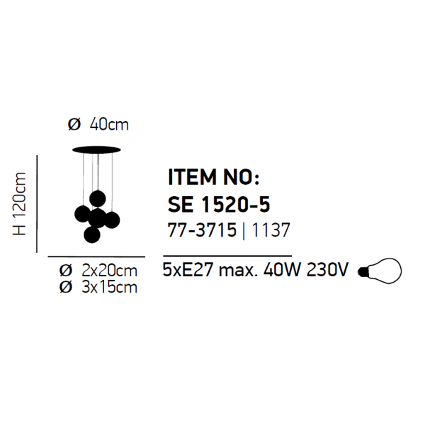 Φωτιστικό Οροφής Πολύφωτο Homelighting Alessia 77-3715 White