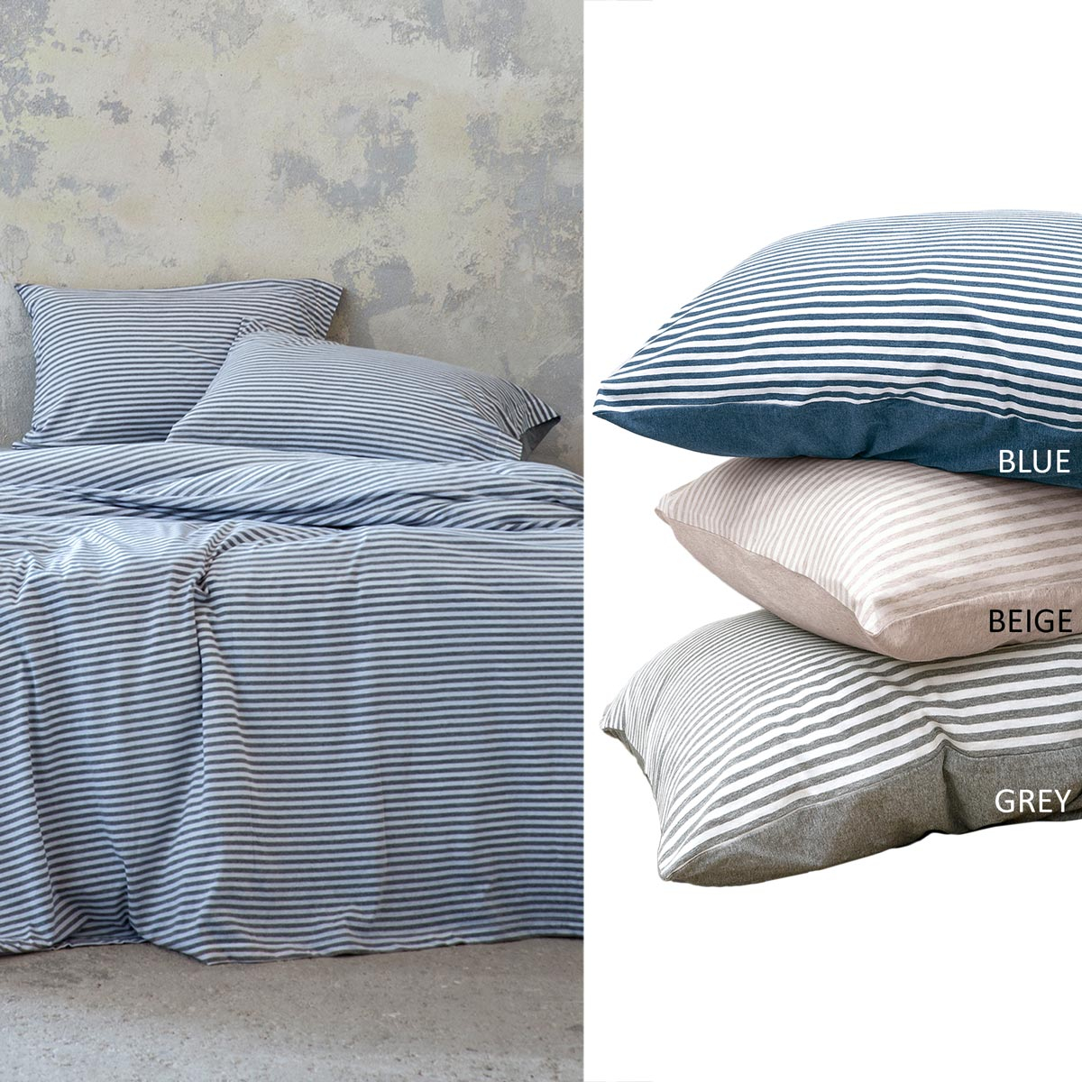 Σεντόνι Μακό Μονό Επίπεδο (170×260) Nima Bed Linen Naem Striped 122629