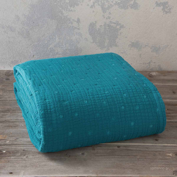 Κουβερτόριο Υπέρδιπλο (230x250) Nima Bed Linen Balmy Blue