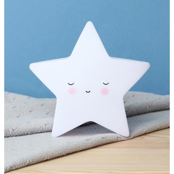 Παιδικό Φωτάκι Νυκτός Α Little Lovely Company Sleeping Star LLSSWH71